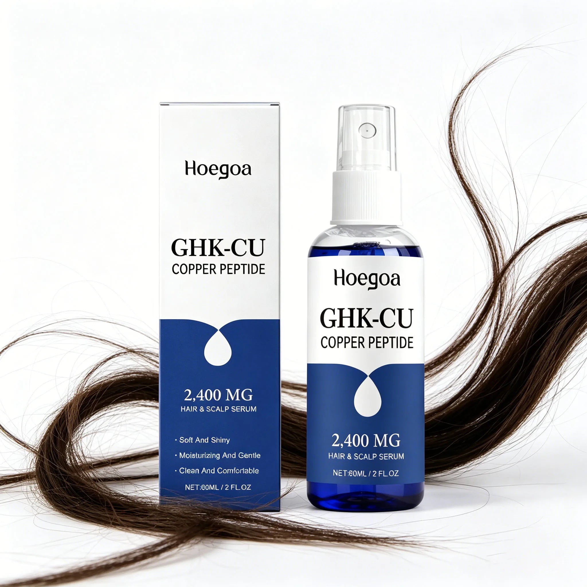 Copper Peptide Hair Serum – Nourishing Scalp Repair Essence